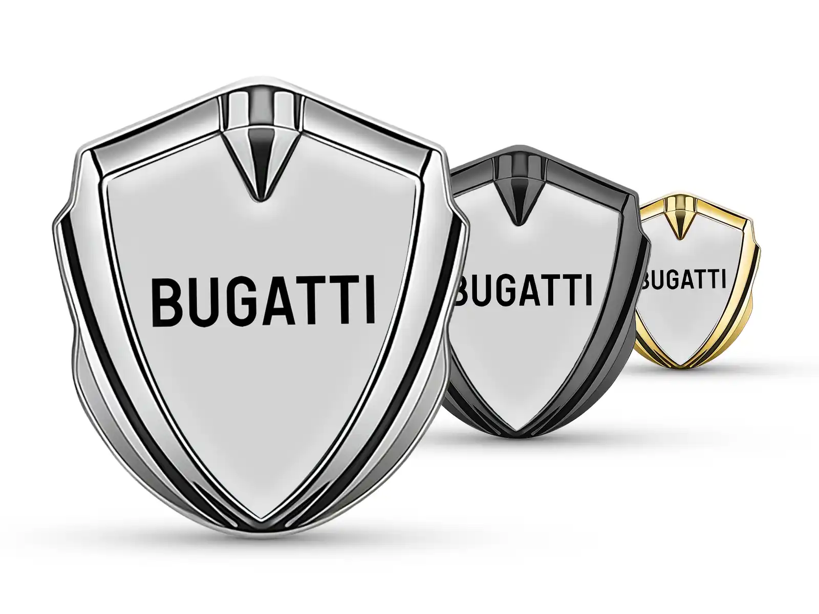 Bugatti Emblème Bombé Métal Edition Limitée Premium